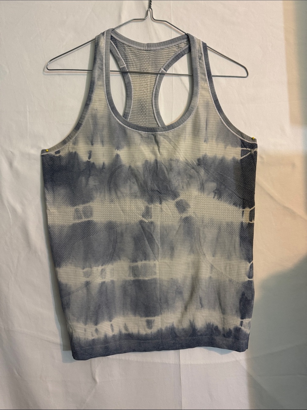 lululemon athletica Tie-Dye Racerback Tank - Gray & Cream